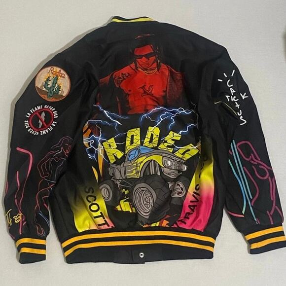 Travis Scott Cactus Jack Rodeo Racing Jacket - Picture 2 of 6
